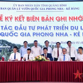 Quảng Bình: Mời gọi đầu tư khai thác 20 điểm du lịch mới ở Vườn quốc gia Phong Nha – Kẻ Bàng​