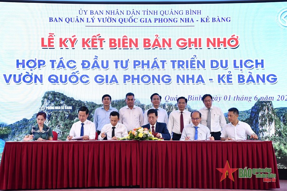 Quảng Bình: Mời gọi đầu tư khai thác 20 điểm du lịch mới ở Vườn quốc gia Phong Nha - Kẻ Bàng​