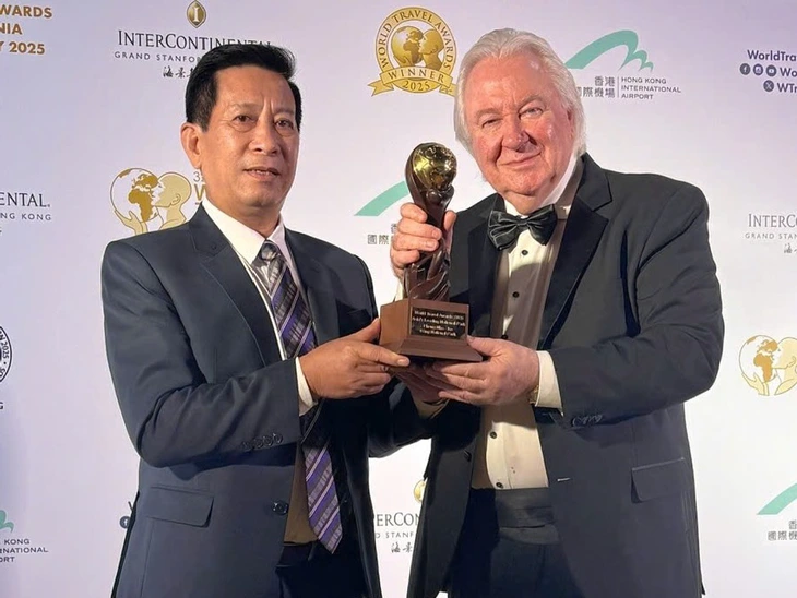 Phong Nha - Kẻ Bàng giành ‘cú đúp’ danh giá tại giải Du lịch Thế giới 2025 - Ảnh 1.